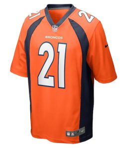 Alternative view of K'Waun Williams Denver Broncos Nike Game Jersey - Orange