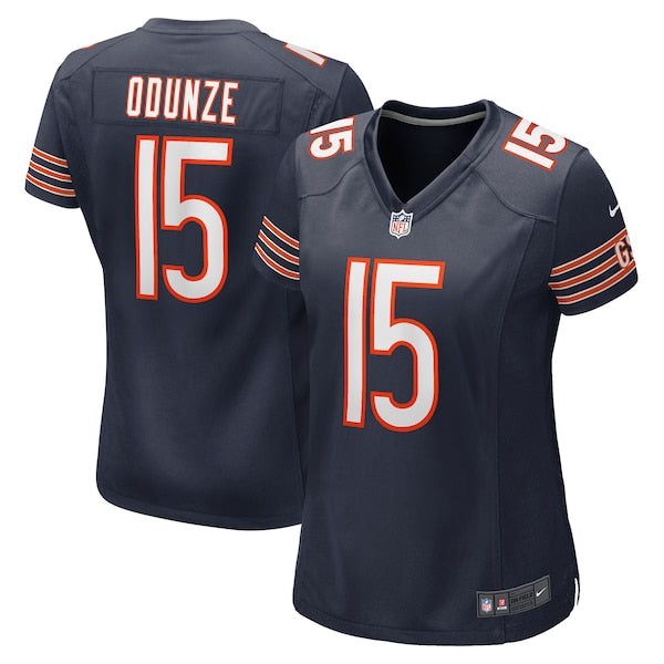 Rome Odunze Chicago Bears Nike Women's Game Jersey - Navy/Orange - Image 2