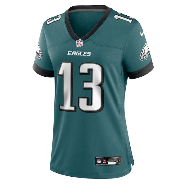 Azeez Ojulari Philadelphia Eagles Nike Women's Team Game Jersey - Midnight Green - Image 2