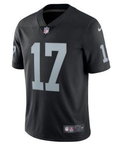 Alternative view of Davante Adams Las Vegas Raiders Nike Vapor Limited Jersey - Black