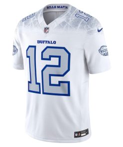 Alternative view of Jim Kelly Buffalo Bills Nike 2025 Rivalries Collection Retired Player Limited Jersey - White