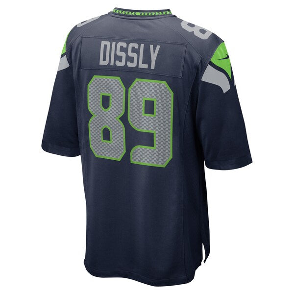 Will Dissly Seattle Seahawks Nike Game Jersey - College Navy - Image 3