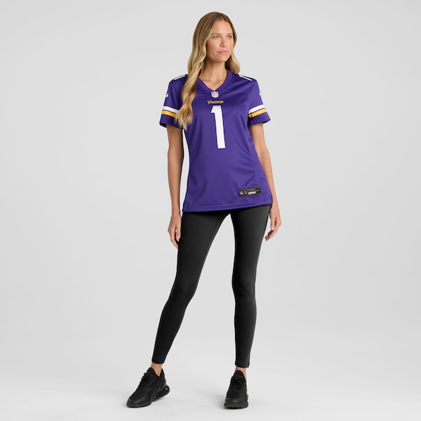 Jalen Nailor Minnesota Vikings Nike Women's Team Game Jersey - Purple - Image 4