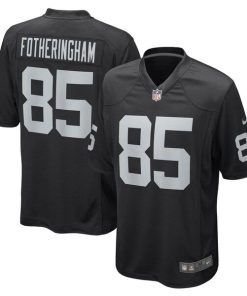 Cole Fotheringham Las Vegas Raiders Nike Game Player Jersey - Black
