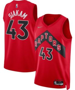 Pascal Siakam Toronto Raptors Nike 2021/22 Diamond Swingman Jersey - Icon Edition - Red