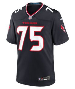 Alternative view of David Sharpe Houston Texans Nike Team Game Jersey -  Navy