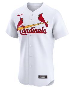 Alternative view of St. Louis Cardinals Nike Home Elite Jersey - White