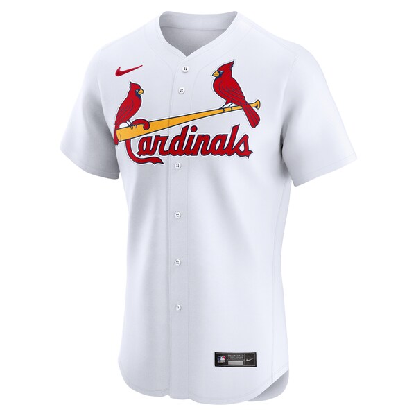 St. Louis Cardinals Nike Home Elite Jersey - White - Image 2