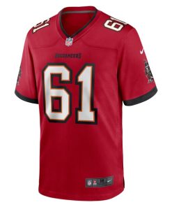 Alternative view of Silas Dzansi Tampa Bay Buccaneers Nike  Game Jersey -  Red