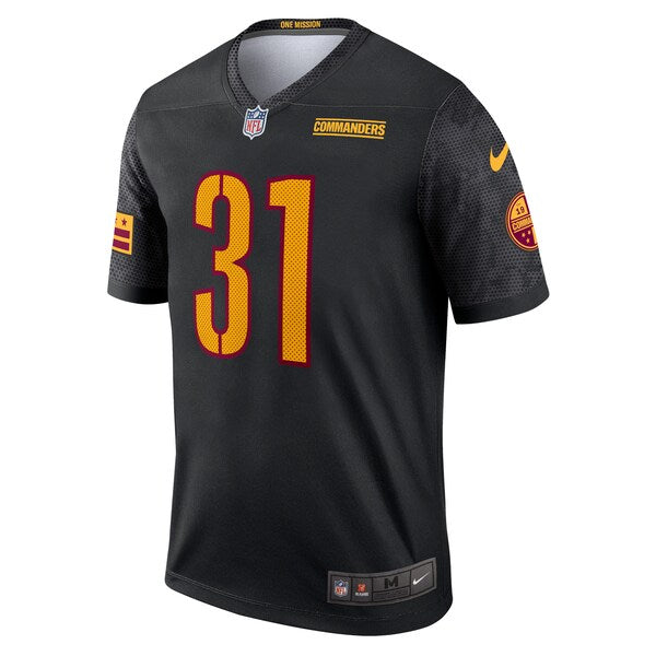 Kamren Curl Washington Commanders Nike Alternate - Black - Image 2