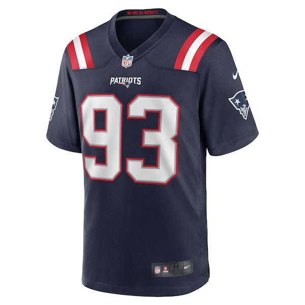 Lawrence Guy New England Patriots Nike Team Game Jersey - Navy - Image 2