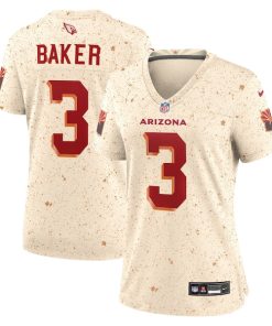 Budda Baker Arizona Cardinals Nike Women's 2025 Rivalries Collection Game Jersey - Natural