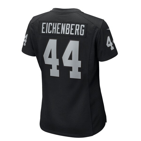 Tommy Eichenberg Las Vegas Raiders Nike Women's Team Game Jersey - Black - Image 3