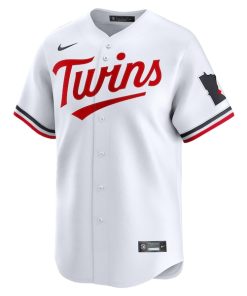 Alternative view of Minnesota Twins Nike Home Limited Jersey - White