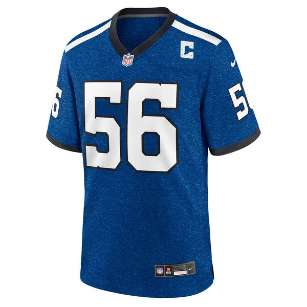 Quenton Nelson Indianapolis Colts Nike Indiana Nights Alternate Game Jersey - Royal - Image 2