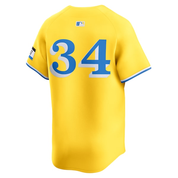 David Ortiz Boston Red Sox Nike City Connect Retired Player Jersey - Gold - Image 3