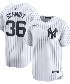Clarke Schmidt New York Yankees Nike Home Limited Player Jersey - White