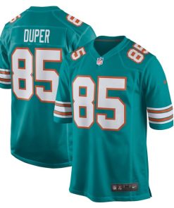 Alternative view of Mark Duper Miami Dolphins Nike Retired Player Jersey - Aqua/White
