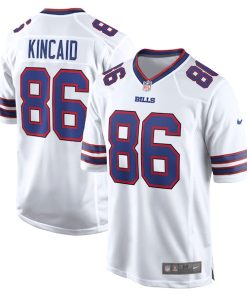 Alternative view of Dalton Kincaid Buffalo Bills Nike  Game Jersey - White/Red
