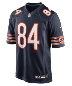 Alternative view of Colston Loveland Chicago Bears Nike 2025 NFL Draft First Round Pick Game Jersey - Navy