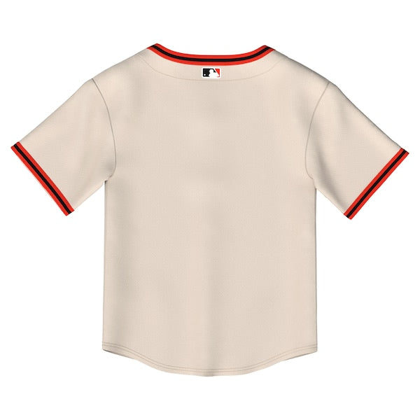 San Francisco Giants Toddler Home Replica Jersey - Cream - Image 3