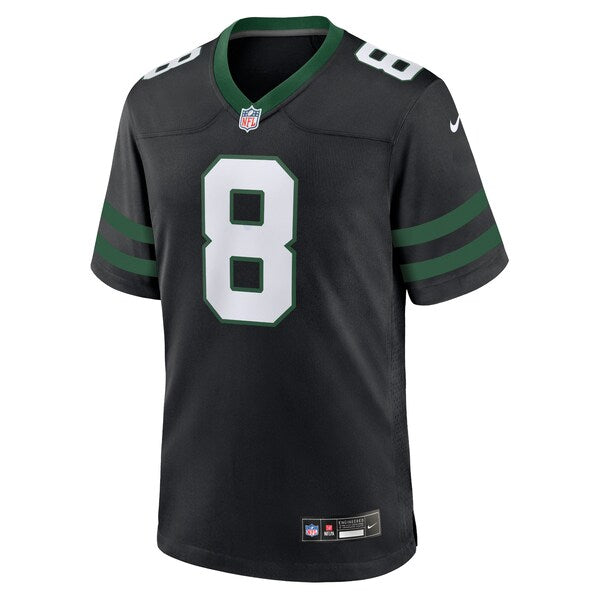 Aaron Rodgers New York Jets Nike Alternate Game Jersey - Legacy Black/Green/White - Image 3