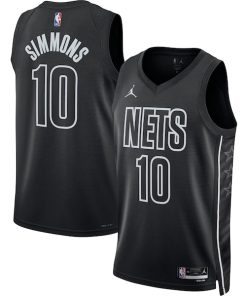 Ben Simmons Brooklyn Nets Jordan Brand Unisex Swingman Jersey - Statement Edition - Black
