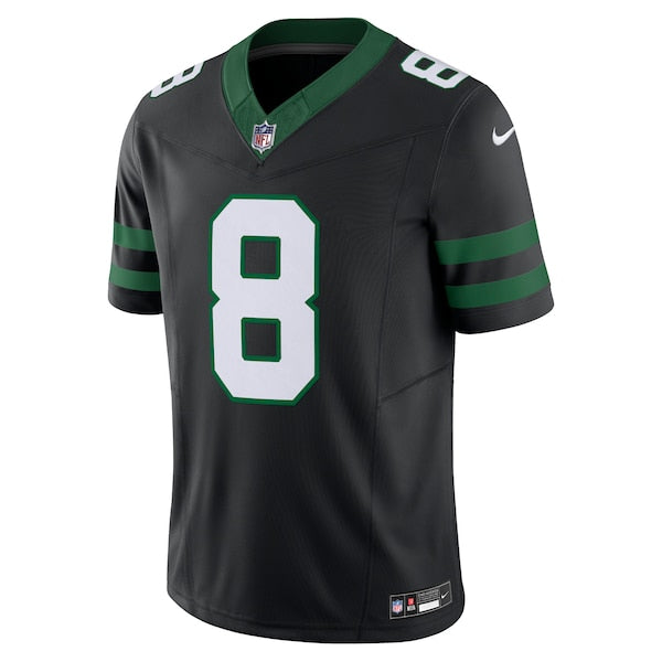 Aaron Rodgers New York Jets Nike Alternate Vapor F.U.S.E. Limited Jersey - Legacy Black - Image 3