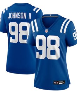 Alternative view of Eric Johnson II Indianapolis Colts Nike Women's Team Game Jersey -  Royal