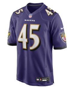 Alternative view of Mike Green Baltimore Ravens Nike Team Game Jersey -  Purple