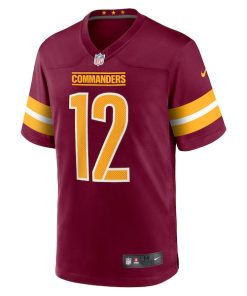 Alternative view of Jacoby Brissett Washington Commanders Nike Game Player Jersey - Burgundy