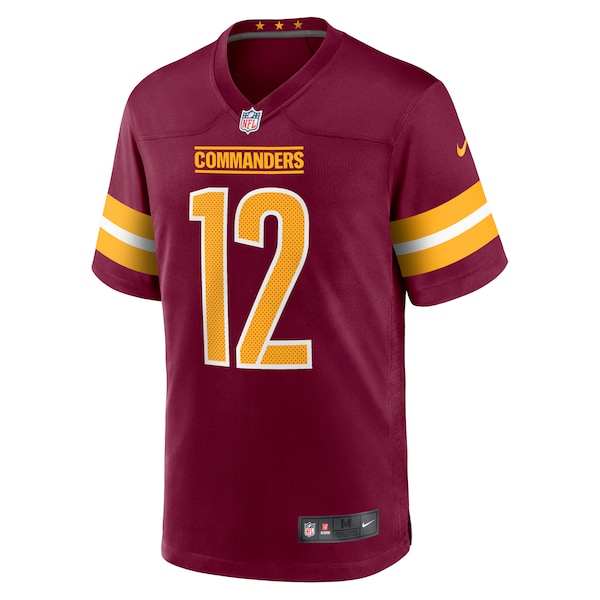 Jacoby Brissett Washington Commanders Nike Game Player Jersey - Burgundy - Image 2