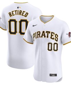 Pittsburgh Pirates Nike Home Elite Pick-A-Player Retired Roster Jersey - White