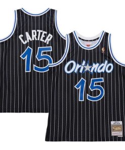 Alternative view of Vince Carter Orlando Magic 2009/10 Hardwood Classics Swingman Jersey - Black