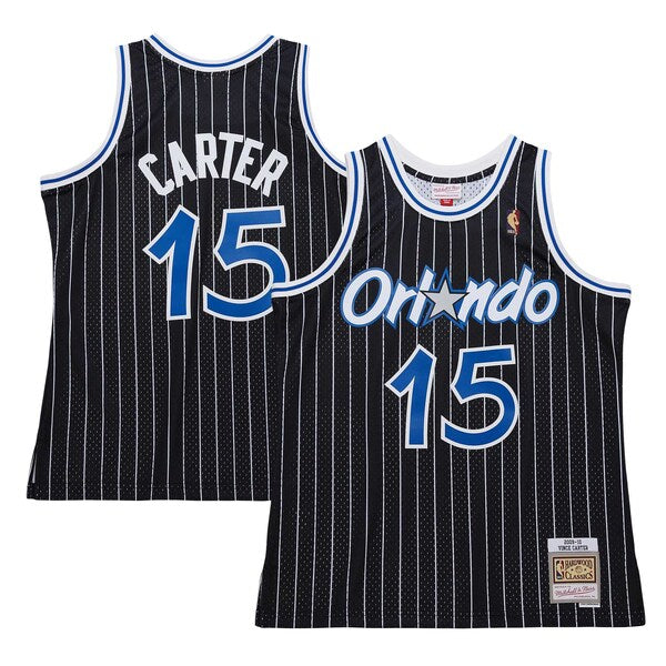 Vince Carter Orlando Magic 2009/10 Hardwood Classics Swingman Jersey - Black - Image 2