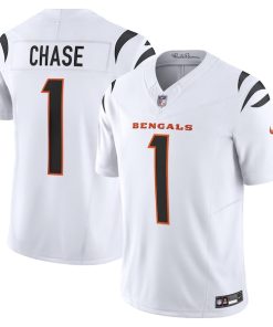 Ja'Marr Chase Cincinnati Bengals Nike Vapor F.U.S.E. Limited Jersey - White