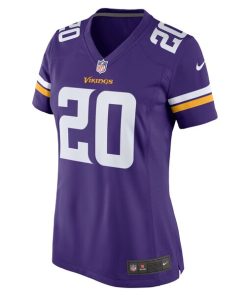 Alternative view of Duke Shelley Minnesota Vikings Nike Women's Home Game Player Jersey - Purple