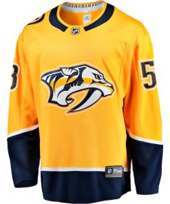 Alternative view of Michael Bunting Nashville Predators  Home Breakaway Jersey - Gold