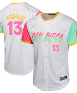 Manny Machado San Diego Padres Nike Youth City Connect Limited Player Jersey - White