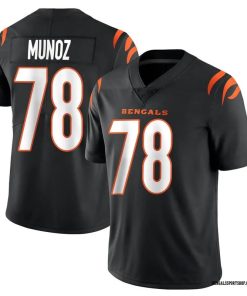 Anthony Mu?oz Cincinnati Bengals Nike Throwback Limited Jersey - Black