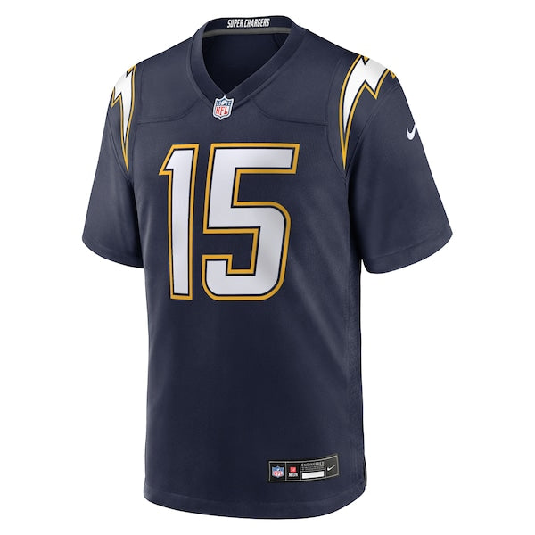 Ladd McConkey Los Angeles Chargers Nike Alternate Super Chargers Game Player Jersey - Navy/Gold/Powder Blue - Image 3