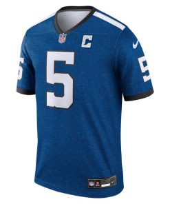 Alternative view of Anthony Richardson Sr. Indianapolis Colts Nike Alternate Legend Jersey - Royal