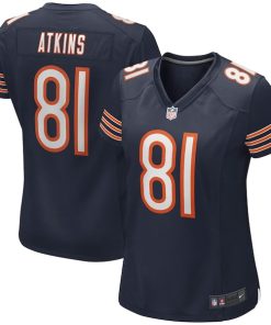 Doug Atkins Chicago Bears Nike Women's Game Retired Player Jersey - Navy