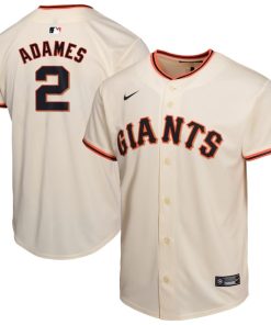 Willy Adames San Francisco Giants Nike Youth Home Player Game Jersey - Cream