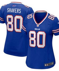Tyrell Shavers Buffalo Bills Nike Women's Team Game Jersey - Royal