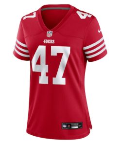 Alternative view of Bryce Huff San Francisco 49ers Nike Women's Team Game Jersey -  Scarlet