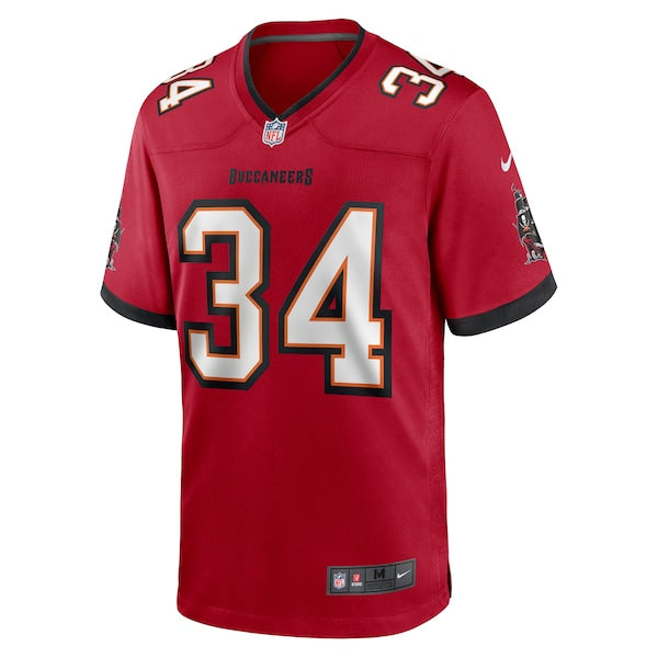 Bryce Hall Tampa Bay Buccaneers Nike Team Game Jersey - Red - Image 2