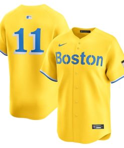 Rafael Devers Boston Red Sox Nike City Connect Limited Player Jersey - Gold