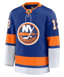 Alternative view of Mathew Barzal New York Islanders  Home Premium Jersey - Royal