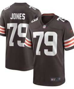 Dawand Jones Cleveland Browns Nike Team Game Jersey -  Brown